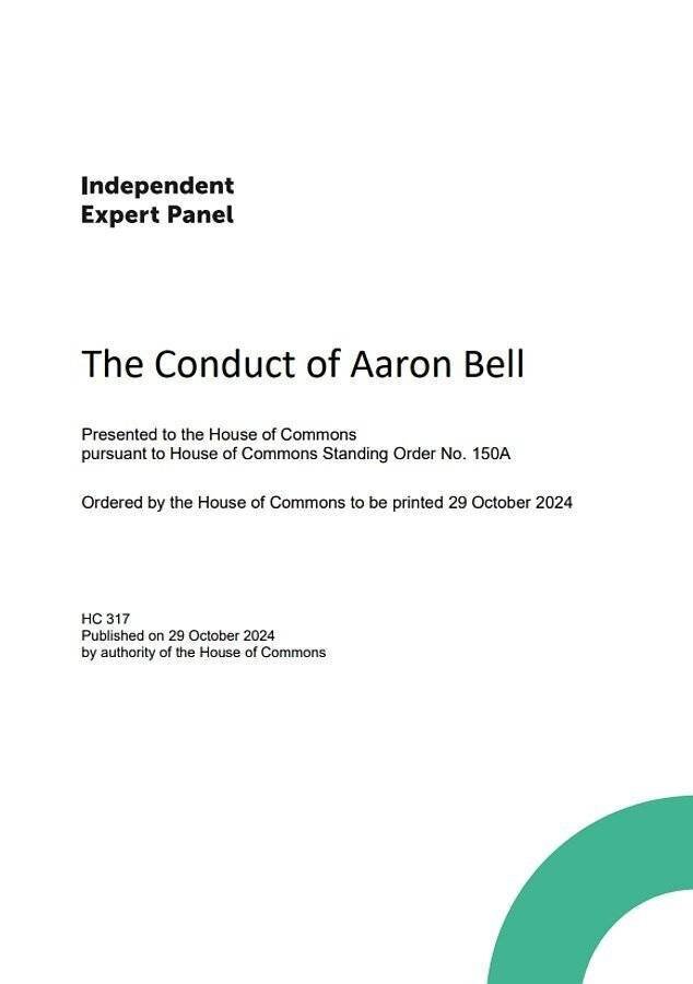 ICGS a envisagé une suspension significative pour M. Bell