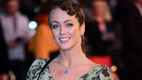 Lauren Oakley lors de la première mondiale de Doctor Jekyll à Londres le 11 octobre 2023.