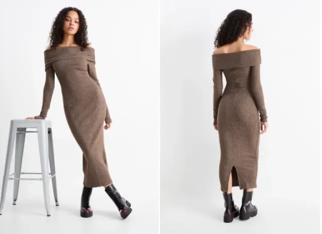 Robes en canalé de C&A