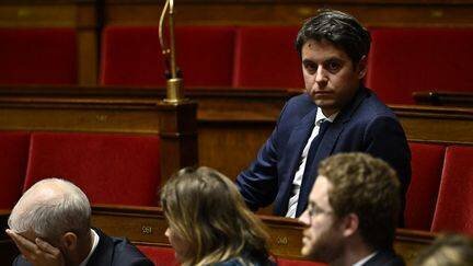 Gabriel Attal à l'Assemblée nationale, le 23 octobre 2024.