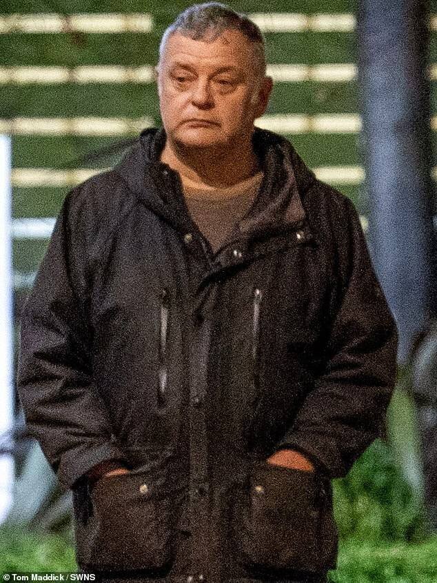 Mike Amesbury après son agression