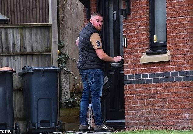 Paul Fellows après l'incident