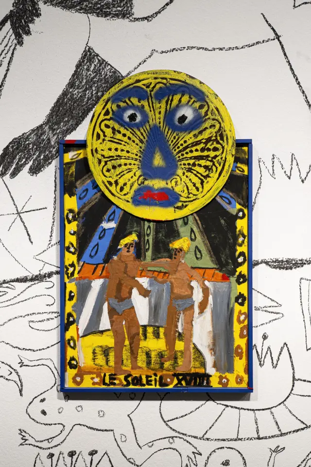 Obra de la exposición 'La tour invertie'.