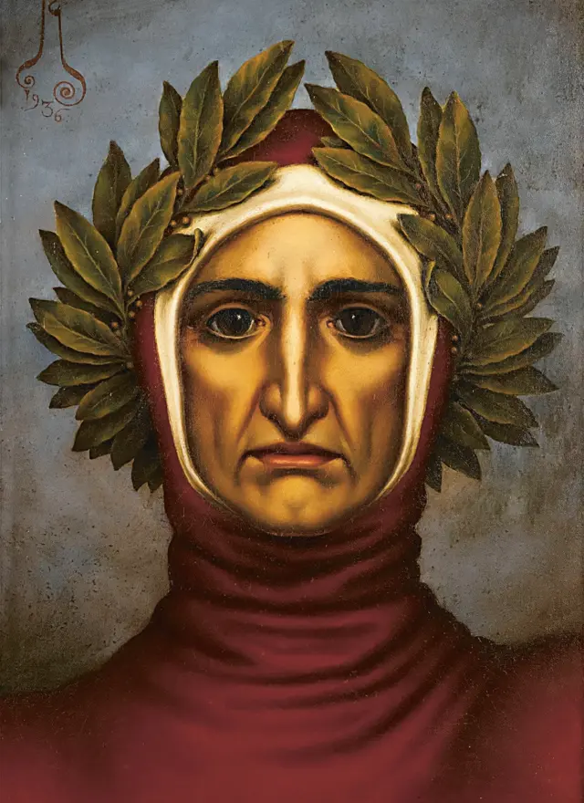 Retrato de Dante.