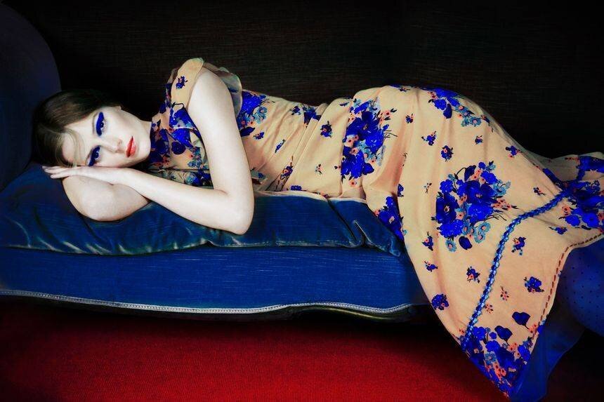 Erik Madigan Heck Blue Makeup, Blue Couch 2024