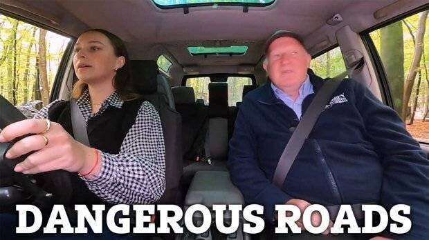 Formation des célébrités sur les routes dangereuses