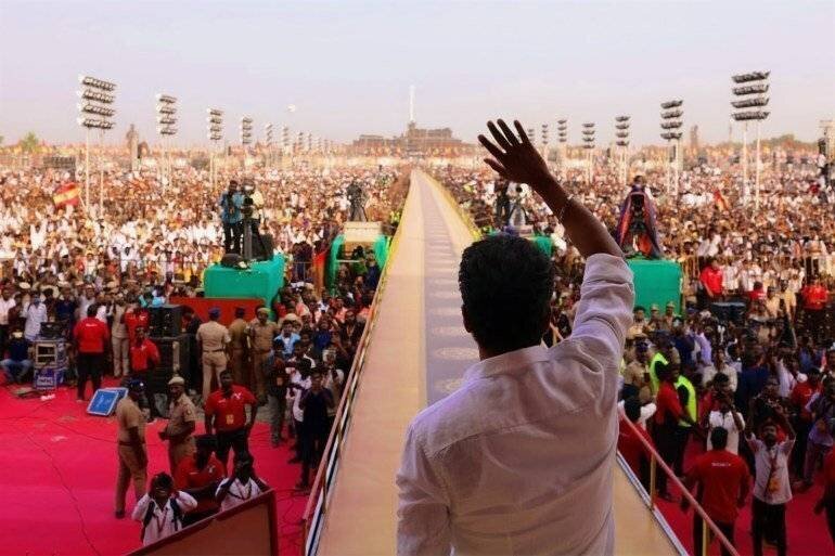 Vijay vise à former un gouvernement dans l'État du Tamil Nadu en 2026