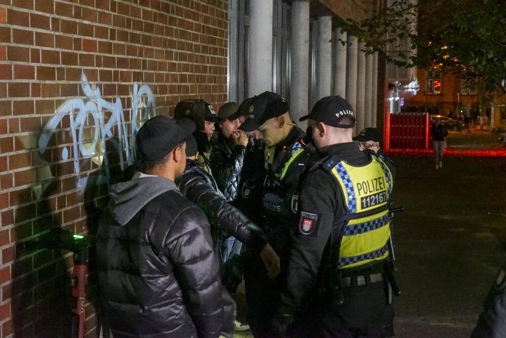 Contrôles de police à Hambourg