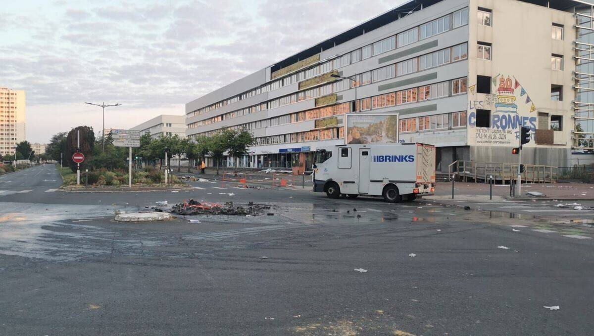 Le quartier des Couronneries avait déjà été durement touché lors des émeutes de juin 2023.