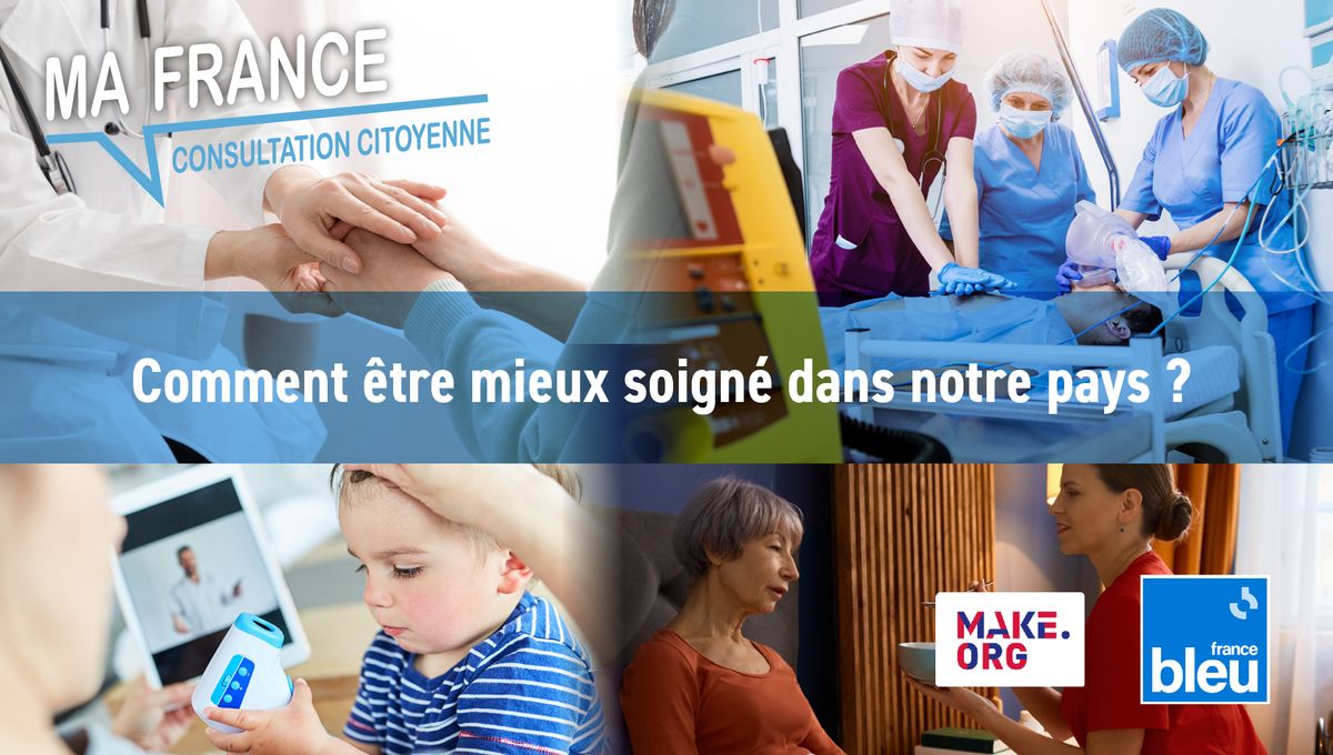 Vous pouvez proposer vos solutions pour être mieux soigné en France, et voter pour celles des autres.