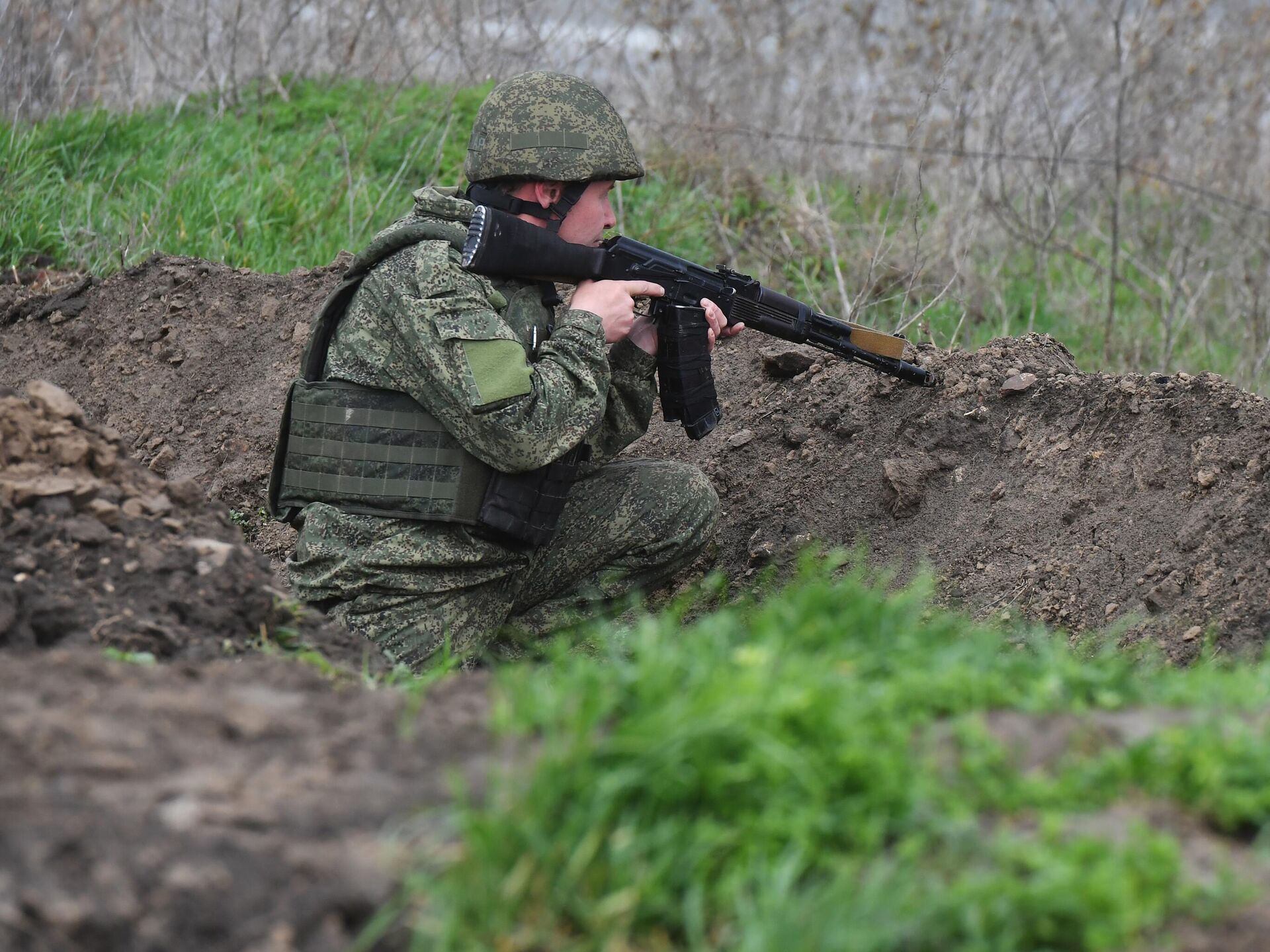 Secours aux soldats ukrainiens par des militaires russes