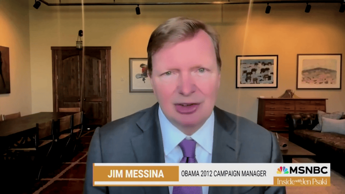 Jim Messina sur MSNBC