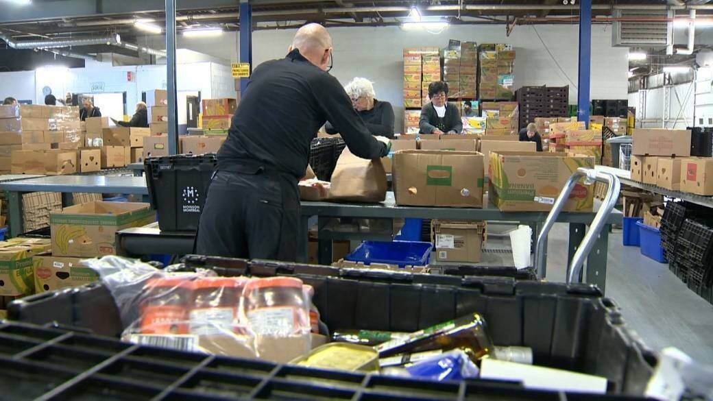 Augmentation des visites aux banques alimentaires