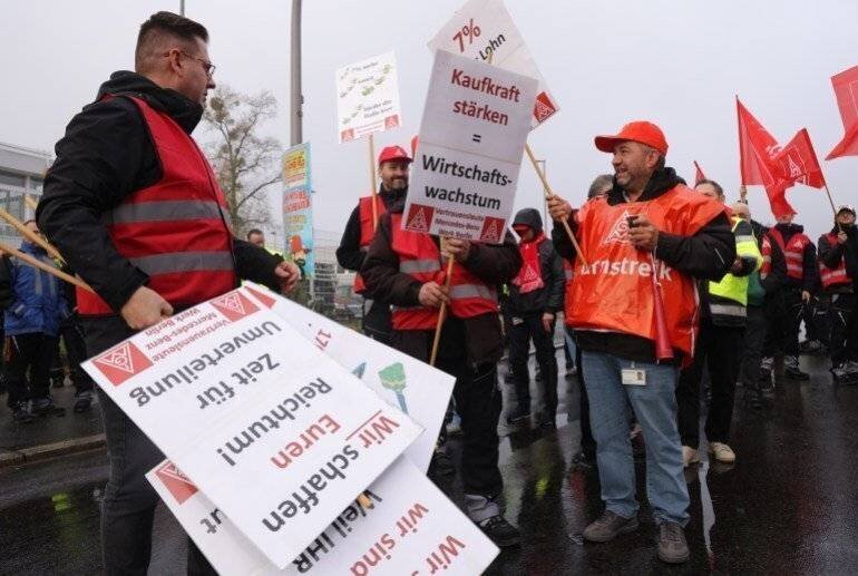 Grèves en Allemagne