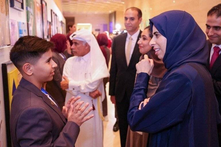 Mise en avant de l'initiative Ensemble, nous sommes à Doha