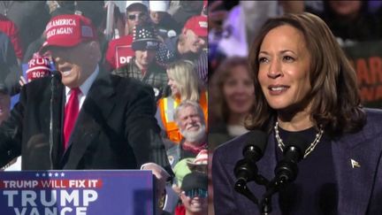 Kamala Harris en campagne
