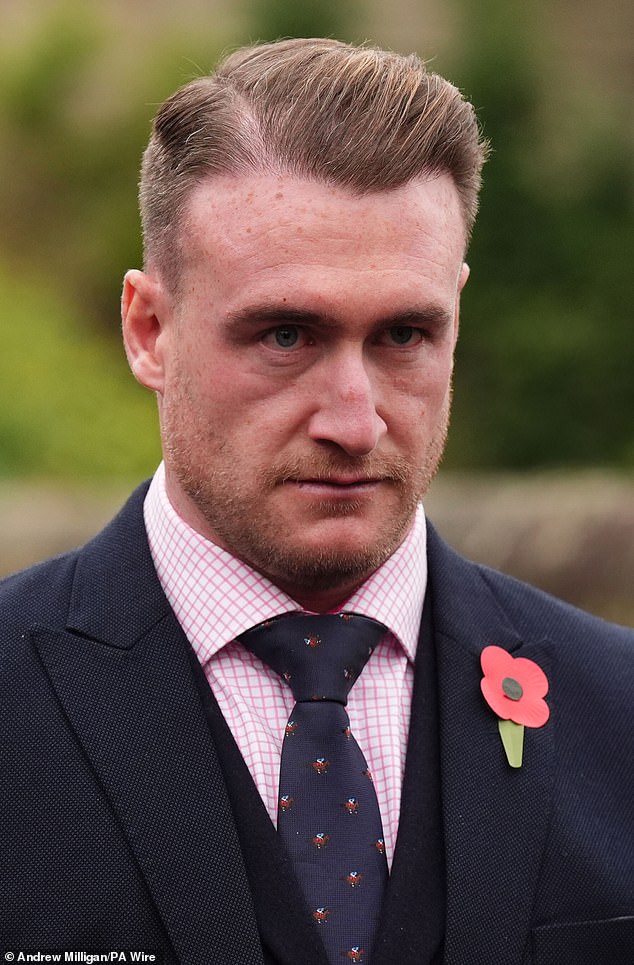Stuart Hogg lors de sa 100ème sélection
