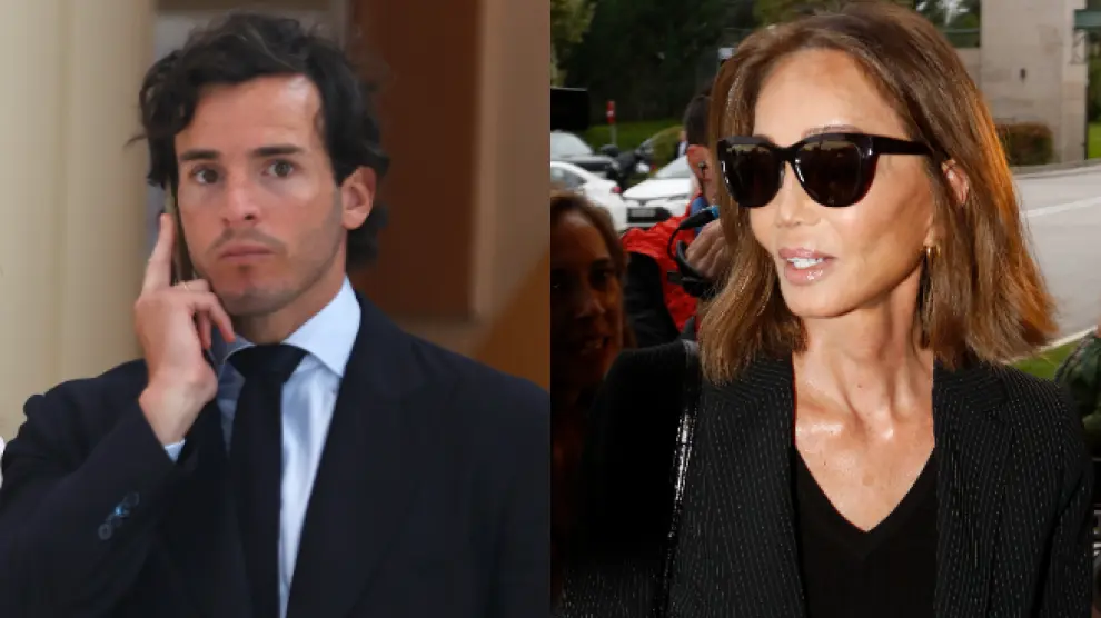 Íñigo Onieva et Isabel Preysler lors d'une apparition publique