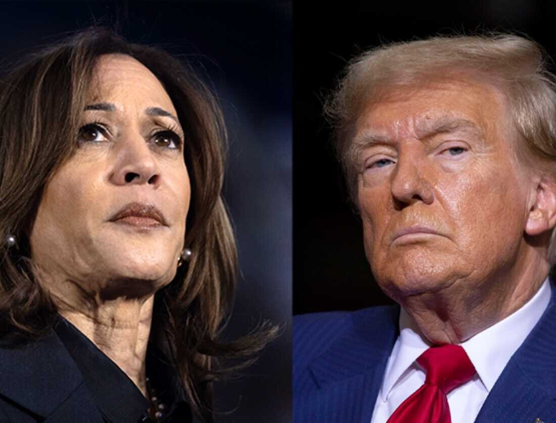 Vice President Kamala Harris and former President Trump