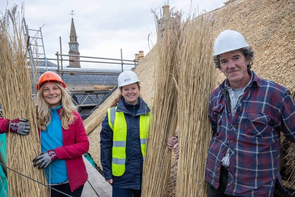 Travaux de restauration en cours au Bachelors' Club