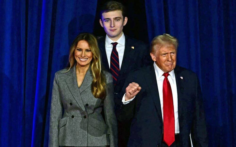 Donald Trump lors de son discours électoral