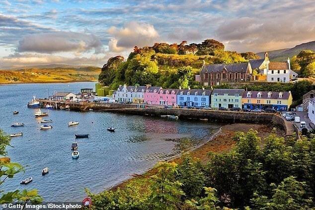 Paysage spectaculaire de l'île de Skye