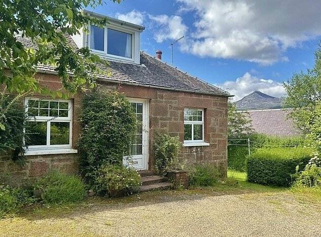 Cottage traditionnel de trois chambres à Brodick