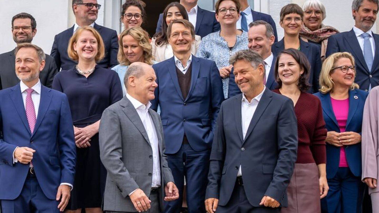 Composition du cabinet Scholz