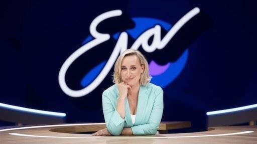 Eva Jinek dans son talk-show avec l'avocadotafel