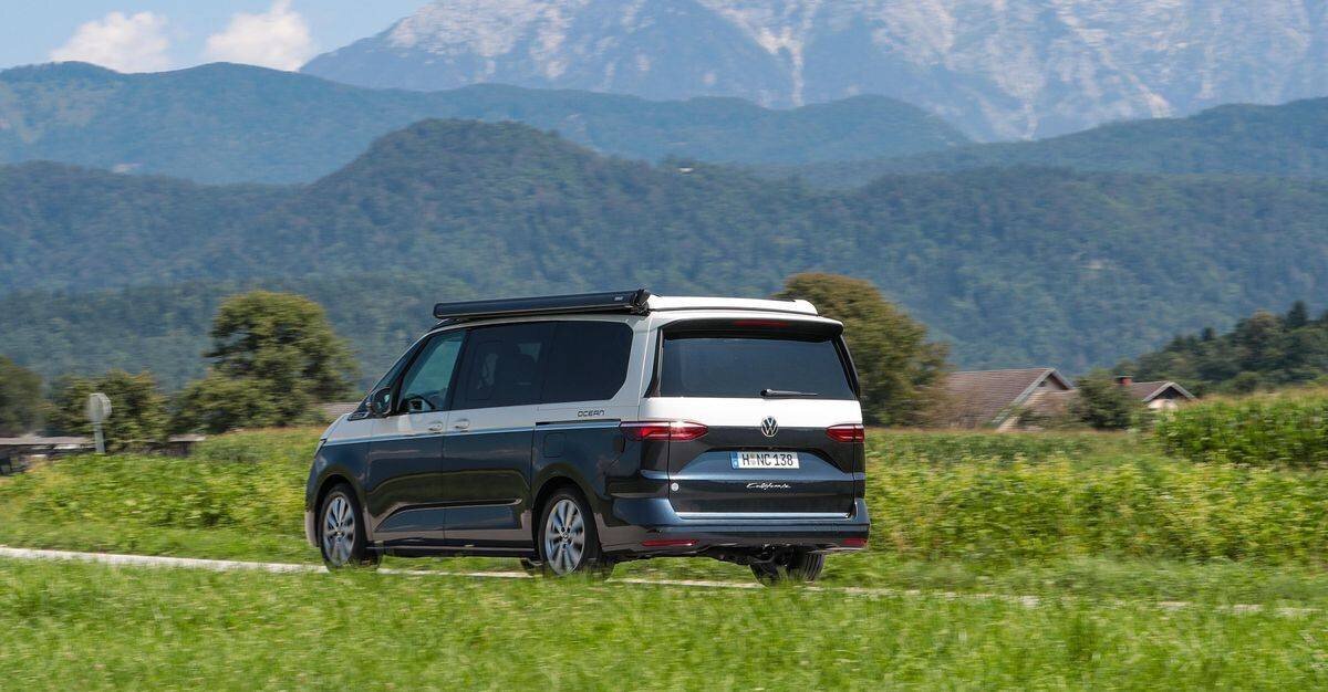 VW California sur la route