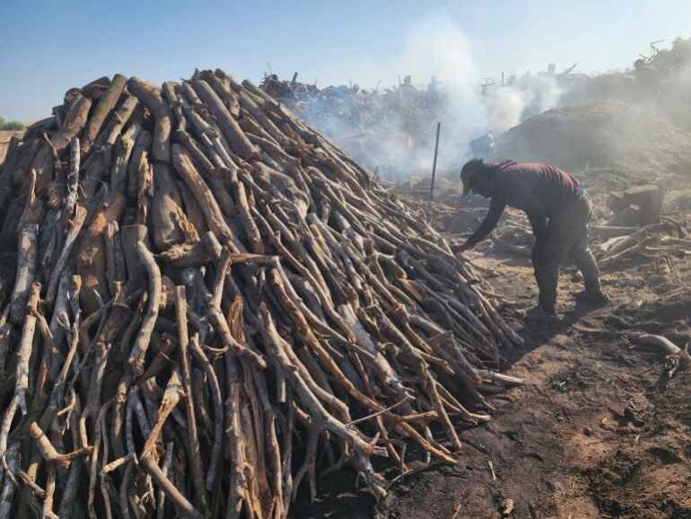 Production de charbon dans des conditions difficiles