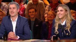 François Ruffin et Sarah Saldmann sur le plateau de « Quelle Époque ! » sur France 2, le 9 novembre 2024.