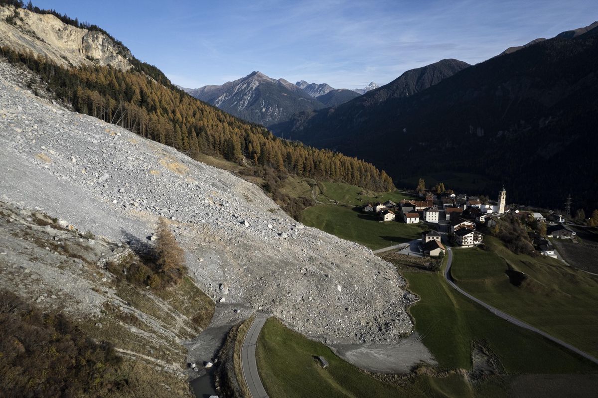 Vue de Brienz en novembre 2024