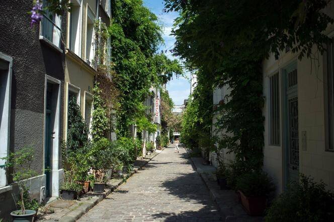 La rue des Thermopyles, à Paris, le 1ᵉʳ juillet 2015.