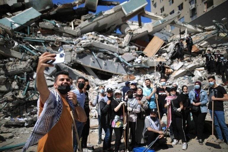 Initiative Han'Amerha pour nettoyer les rues de Gaza