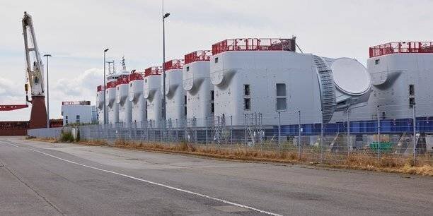 Le site de GE de Montoir-de-Bretagne, en Loire-Atlantique, fabrique les nacelles pour les éoliennes en mer.