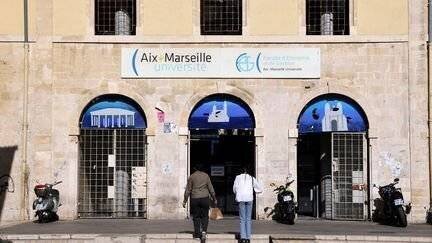 L'Université Aix-Marseille, où étudie Victor Dupont, située dans la cité phocéenne, le 6 octobre 2023. (VALLAURI NICOLAS / MAXPPP)