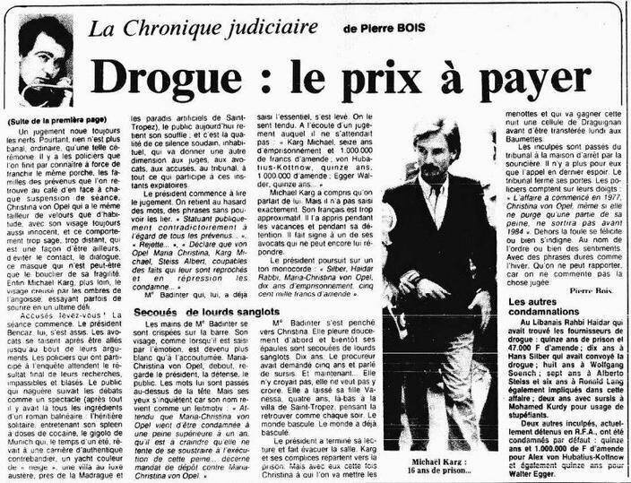 Christina von Opel après le verdict