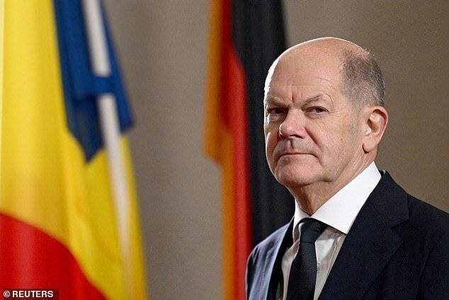 Olaf Scholz en conversation