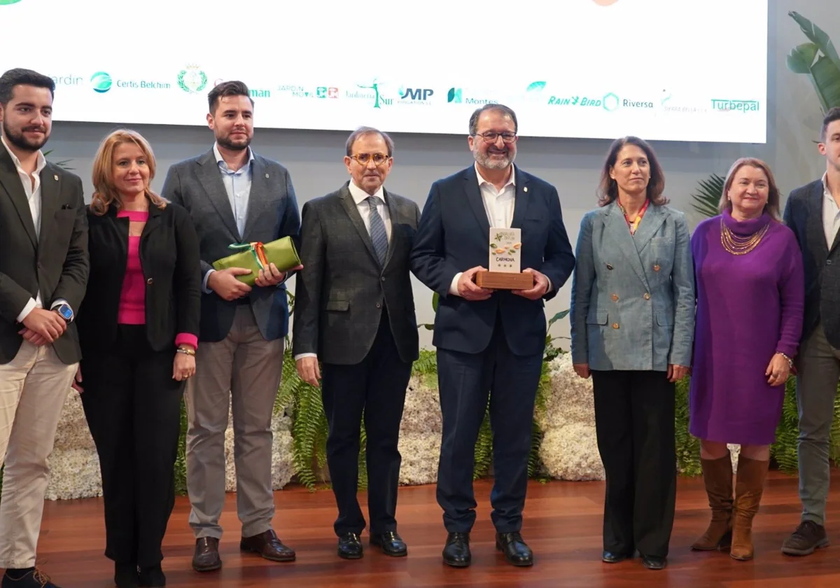 Remise du prix Flor de Andalucía