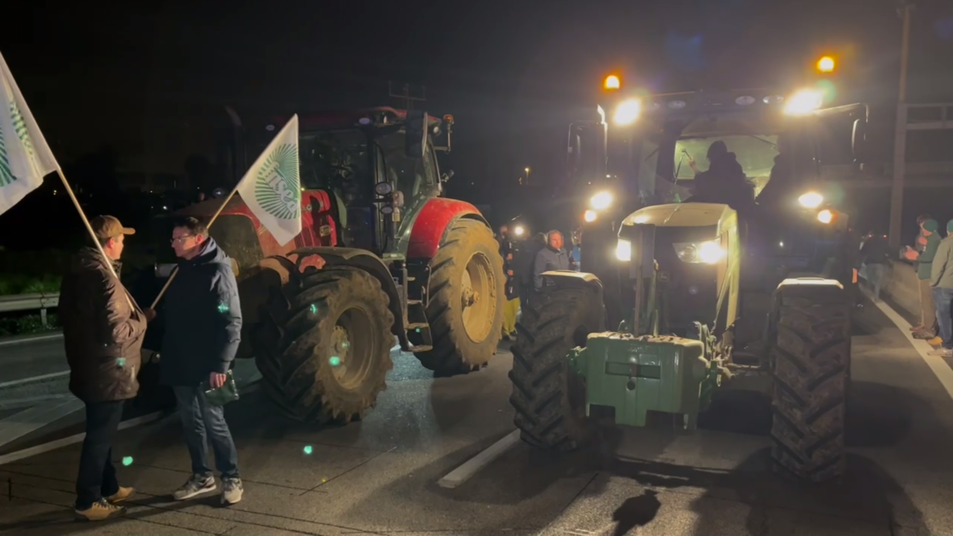 Manifestation d'agriculteurs à Paris