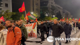 Manifestation à Athènes contre les États-Unis et Israël