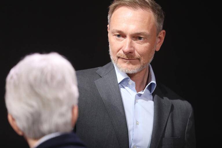 Christian Lindner et Marie-Agnes Strack-Zimmermann