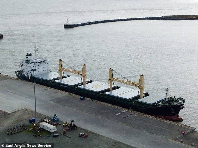 MV Ruby à Great Yarmouth