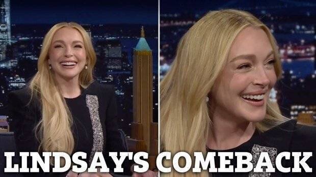 Lindsay Lohan sur le tapis rouge