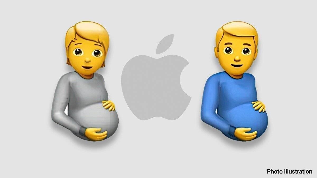 Émoji homme enceinte