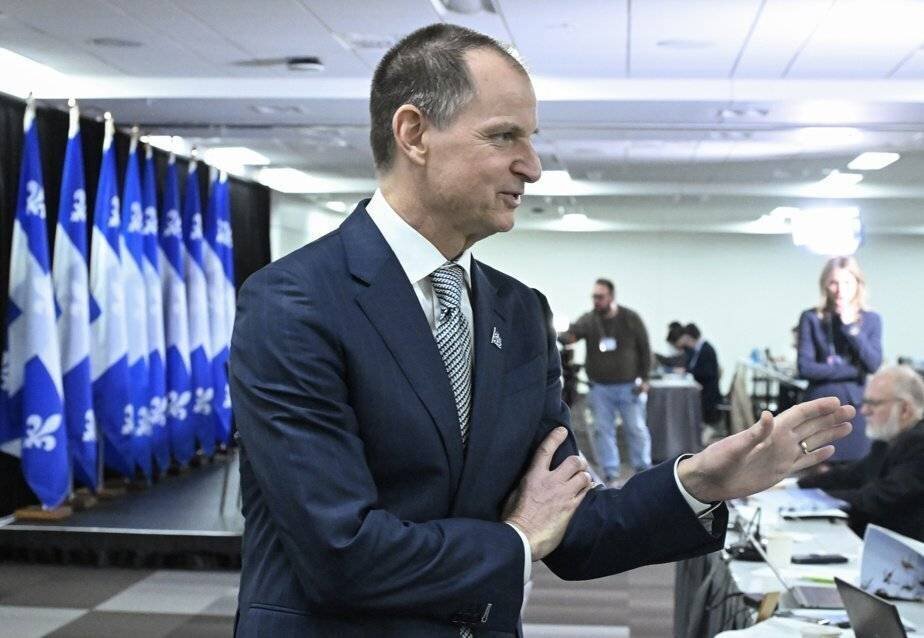 Le ministre des Finances du Québec, Eric Girard, jeudi