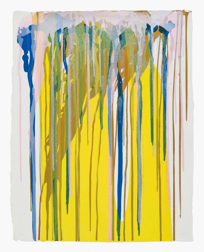 «Sans titre», 1997-2001, lithographie.