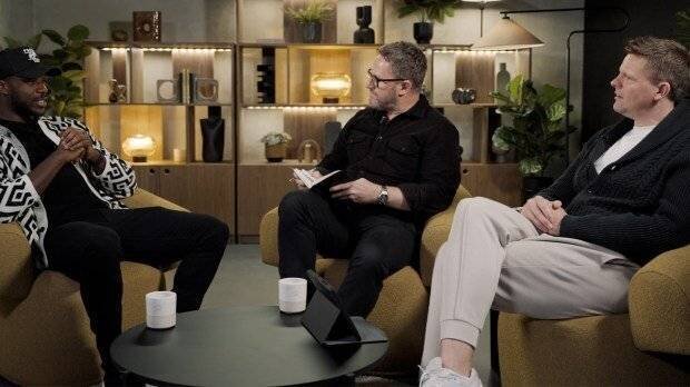 Michail Antonio lors des célébrations de West Ham