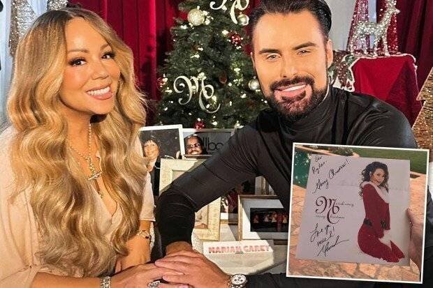 Rylan Clark et Mariah Carey